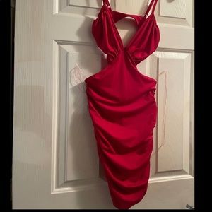 Long mini dress